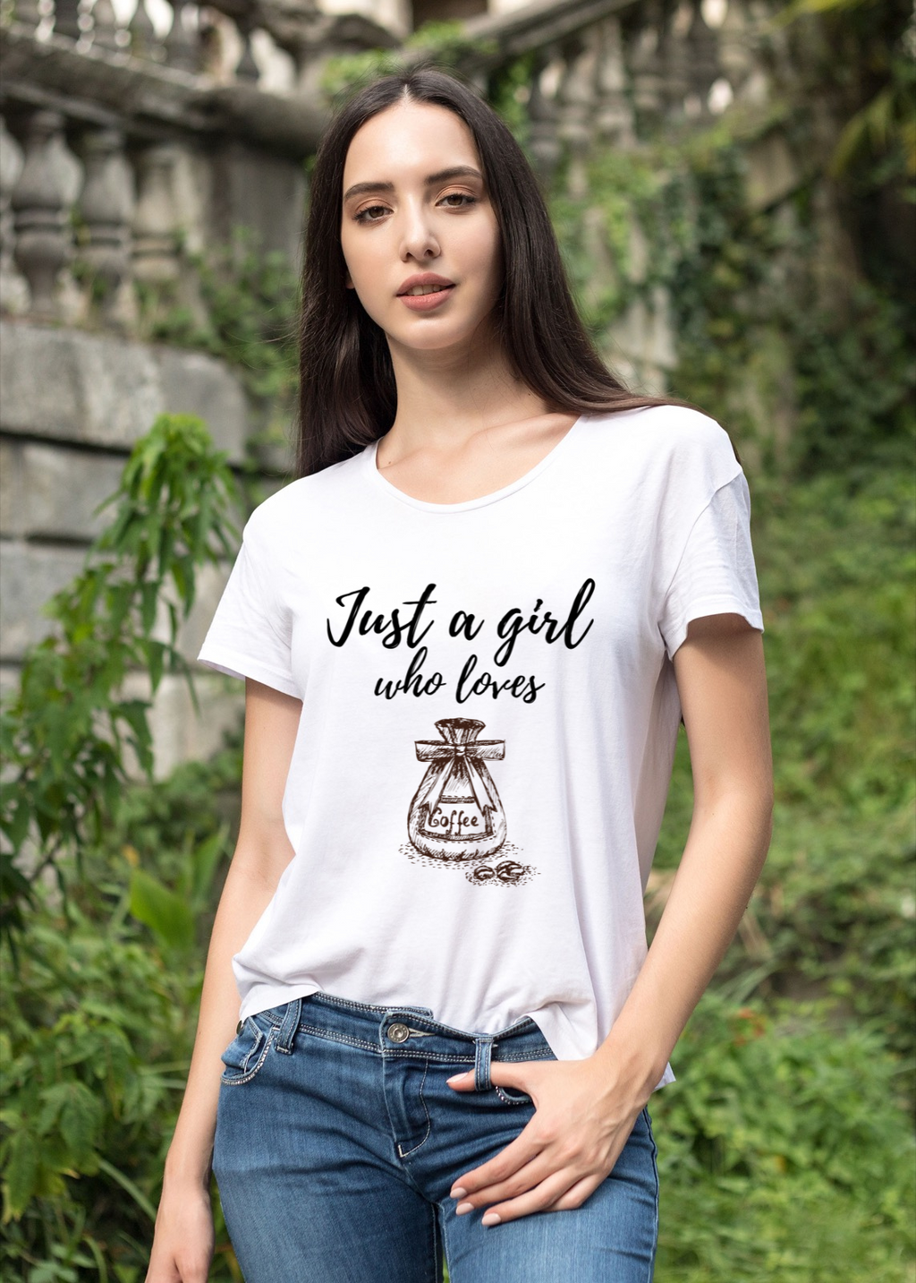 Female printed design T-shirt