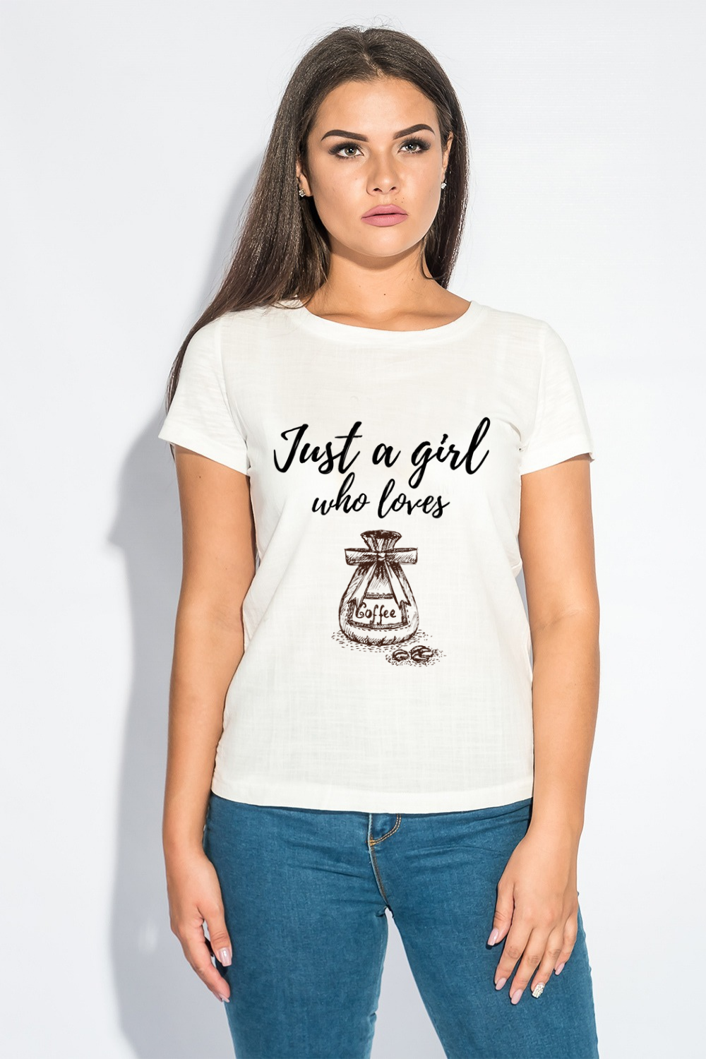 Female printed design T-shirt