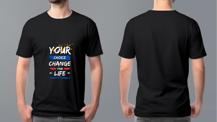 Unisex printed t shirt