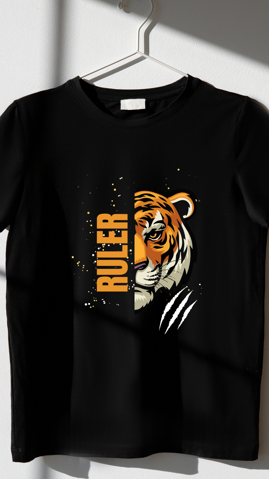Unisex Classic tiger printed t shirt for male and female