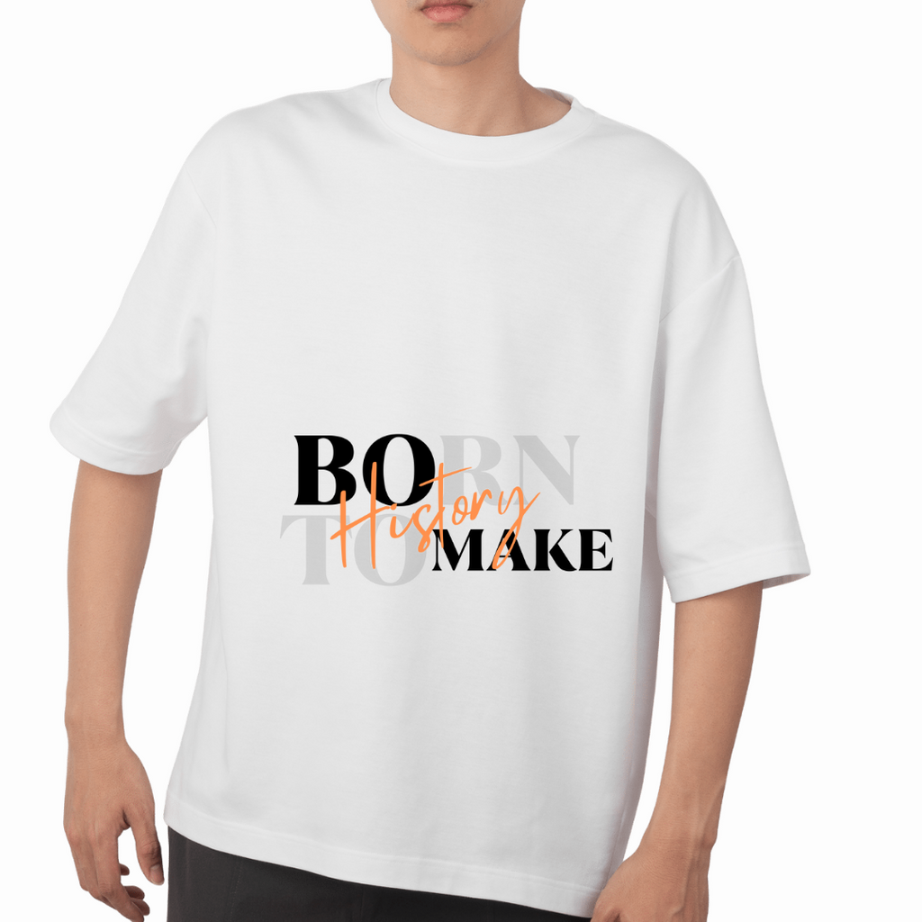 Unisex classic born to make history t shirt